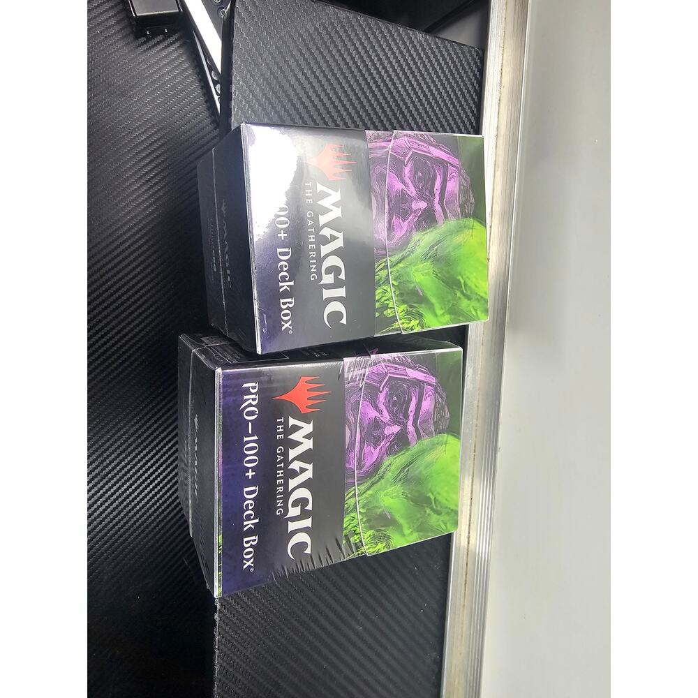 Set of 2 - Duskmourn Tyvar, the Pummeler ULTRA PRO deck box Card Box for MTG